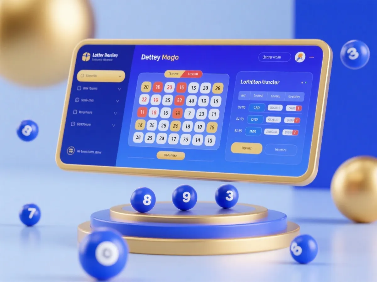 大樂透中獎查詢與官網結果核對示意圖