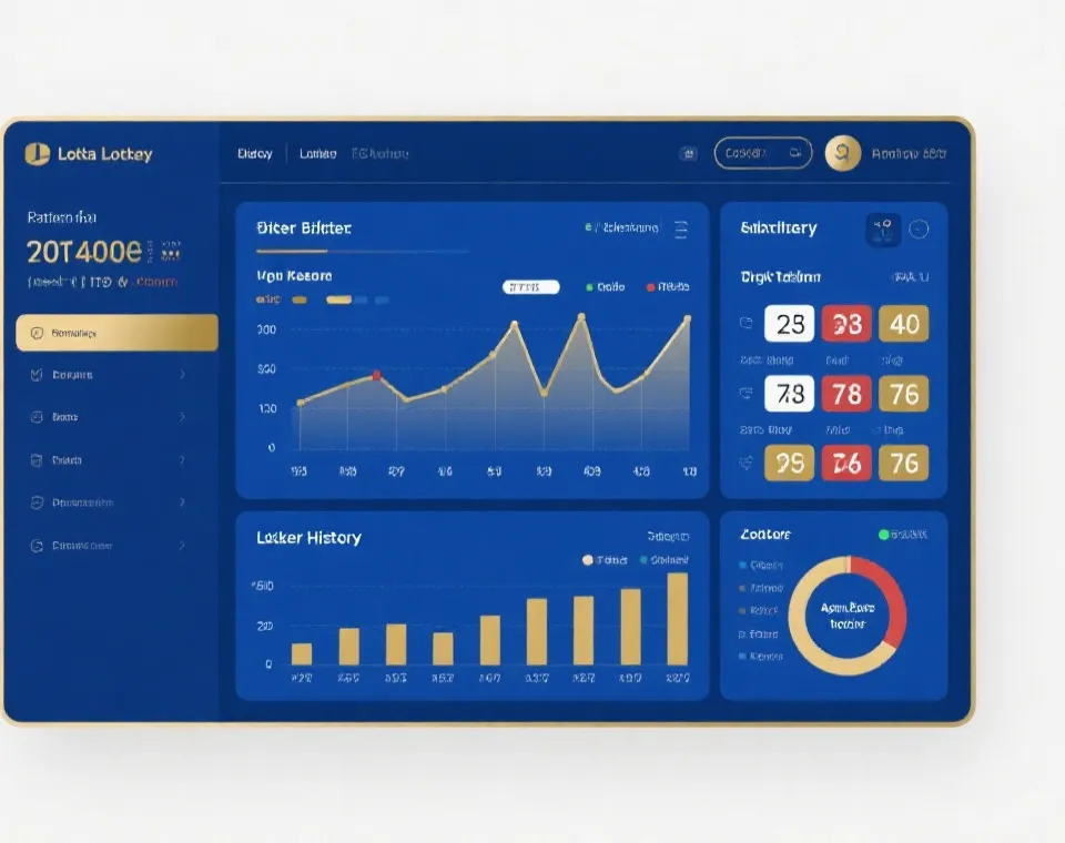 台灣大樂透歷史開獎數據查詢介面示意圖