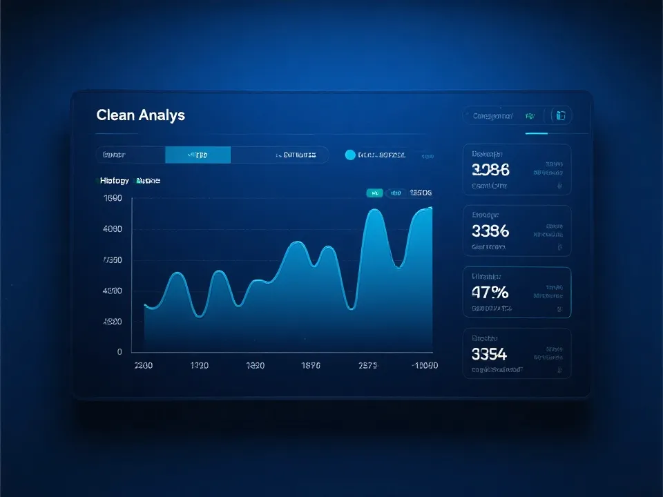 歷史數據走勢與統計分析示意圖